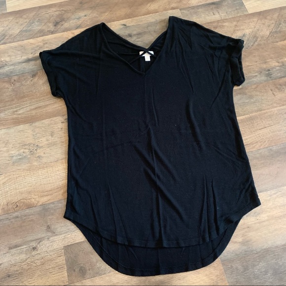 Charming Charlie Tops - Charming Charlie criss cross strappy vneck top